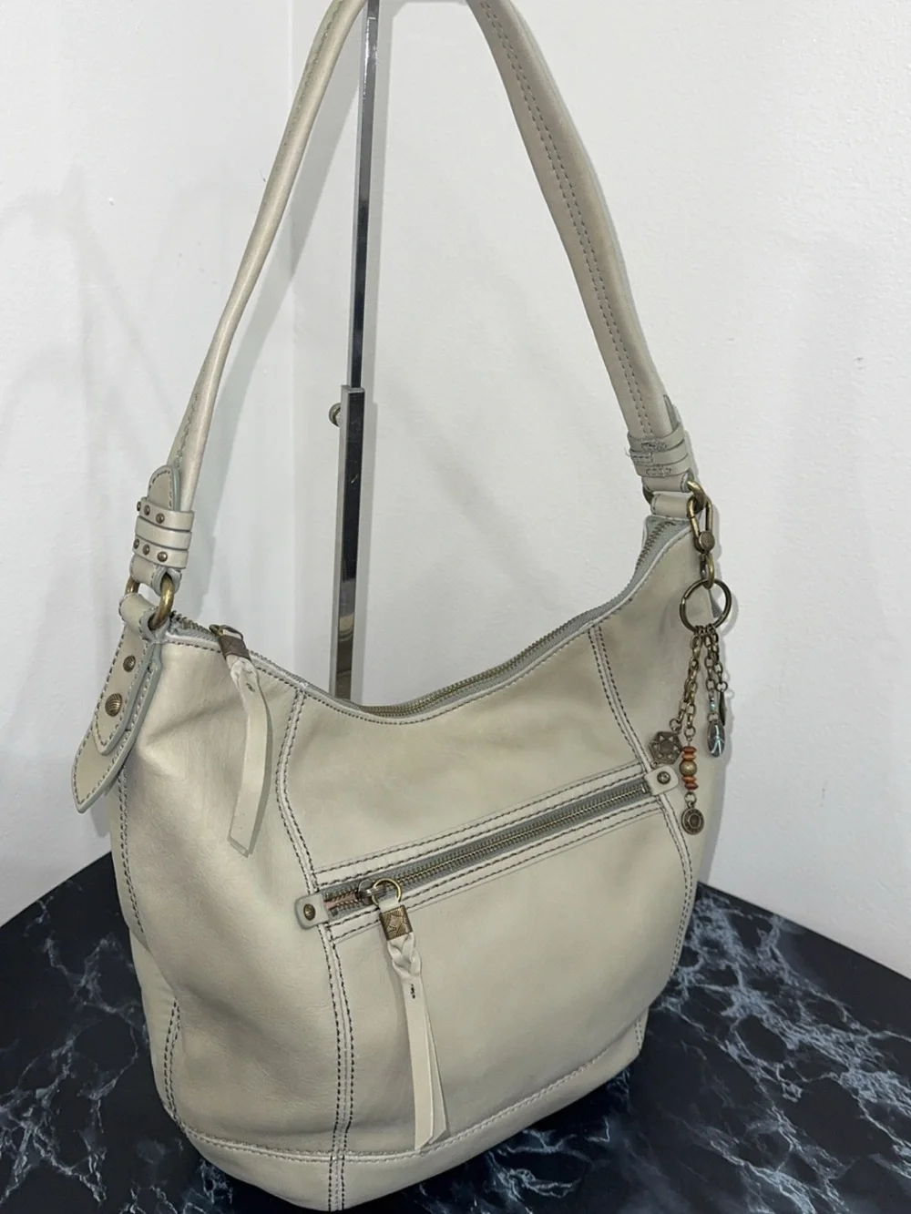 THE SAK Handbag Sequoia Hobo Leather Bag Meadow Light Green AUTHENTIC NEW